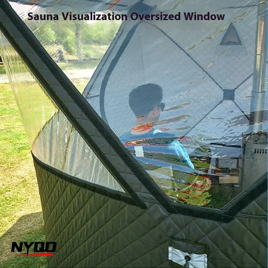 Outdoor 3-4 person 4 Season Camping Sauna