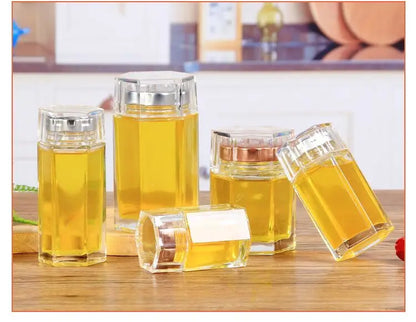 50pcs 180ml Honey Glass Storage Bottle jar