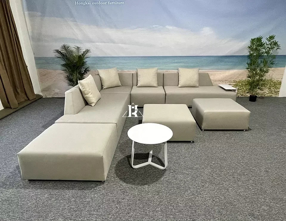 Wood Frame Sofas High Density Sponge Sofa Set