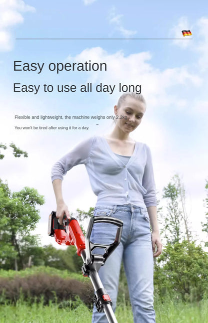 Portable Electric Lawn Mower with Lithium Battery