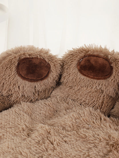 Fluffy Dog Bed Winter Warm Large