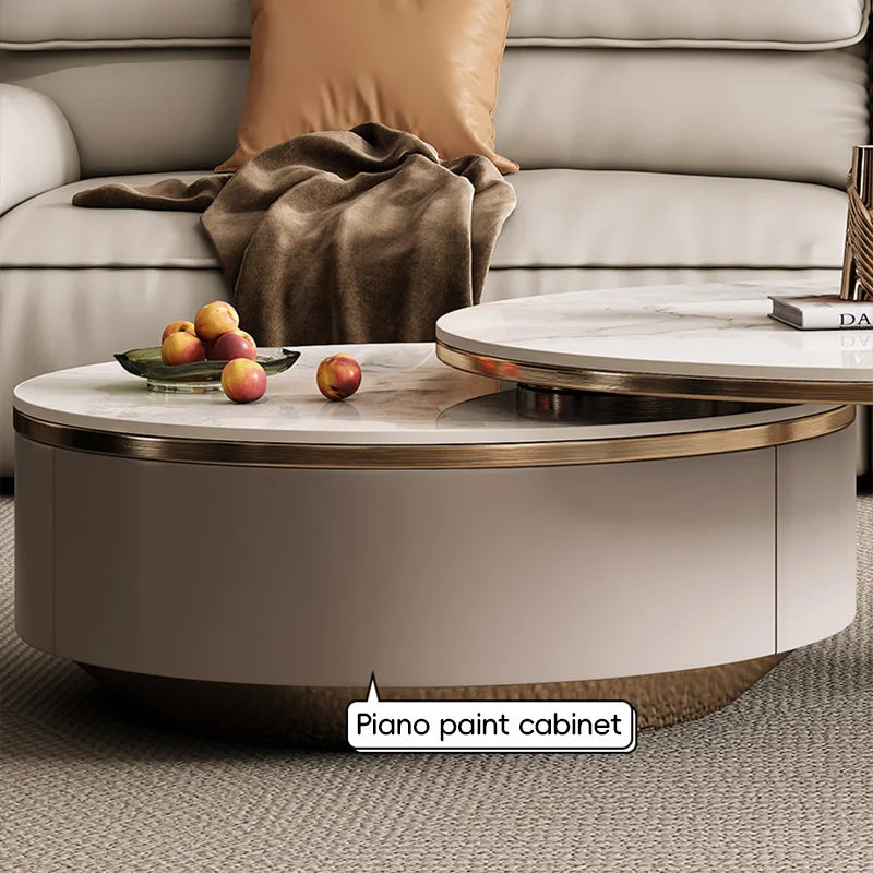 Modern Luxury Foldable Coffee Table Set