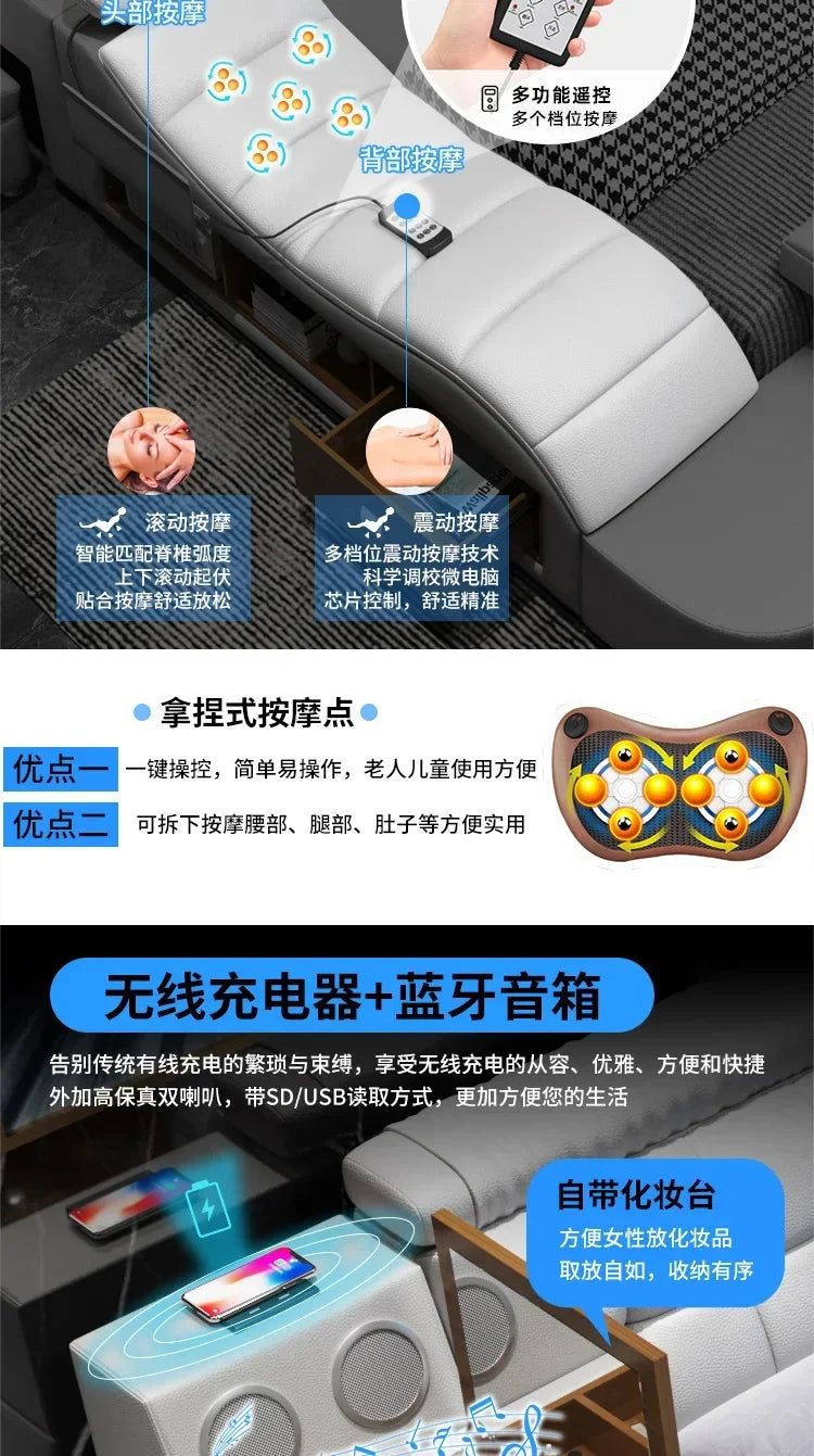 Modern Master Double Bed Multifonction