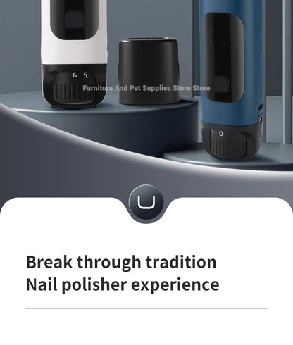 Electric pet nail polisher 6-speed