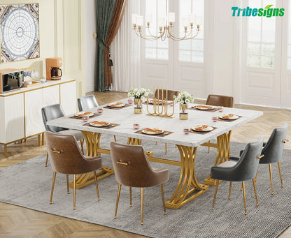 Tribesigns 63-Inch Rectangular Dining Table