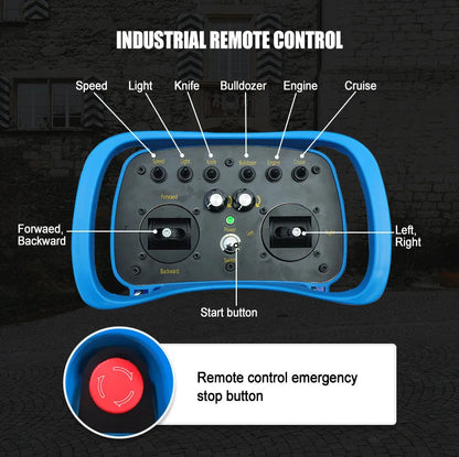 Customized Smart Control Tracked Lawn Mower