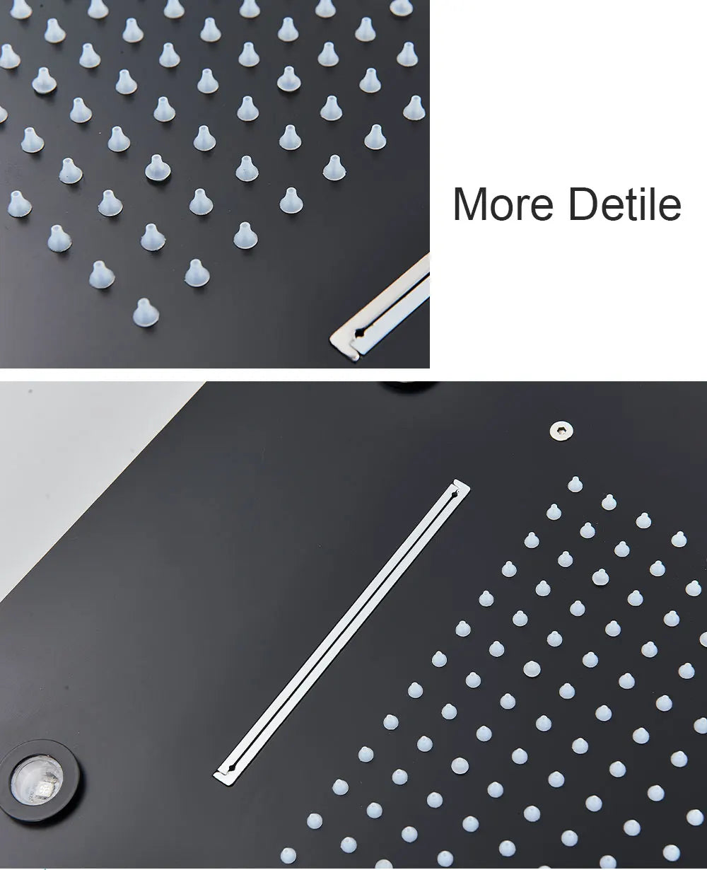 Rainfall Waterfall Single Shower Head Concealed
