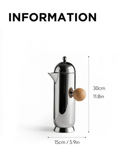 Stainless Steel French Press Coffee Maker