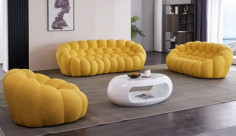 Shaped Cotton Bubble Sofa Living Room