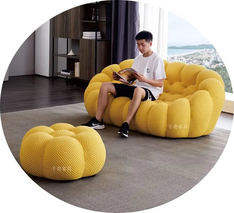 Shaped Cotton Bubble Sofa Living Room