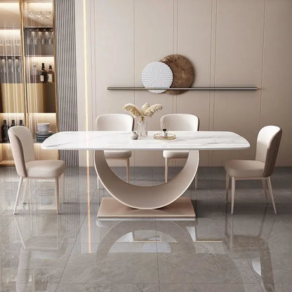 Stainless Steel Legs 8 Chairs Eco-Friendly