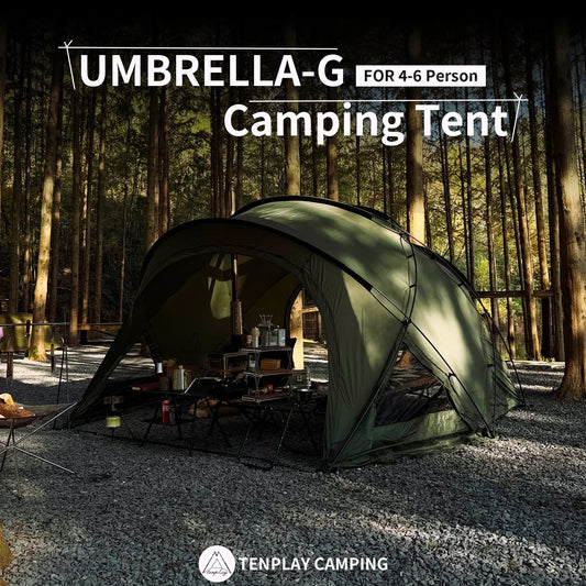 Tenplay 4-6 Person Large Dome 11kg Tent