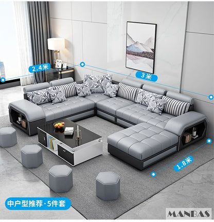MINGDIBAO Fabric Sofa Set Furniture Living Room