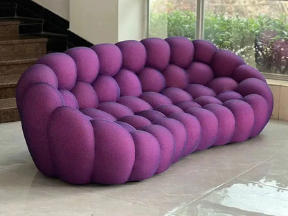 Shaped Cotton Bubble Sofa Living Room