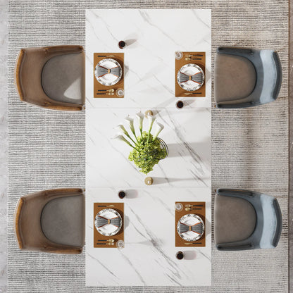 Tribesigns 63-Inch Rectangular Dining Table