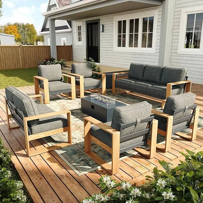 Outdoor Patio Furniture Set, 7-Piece