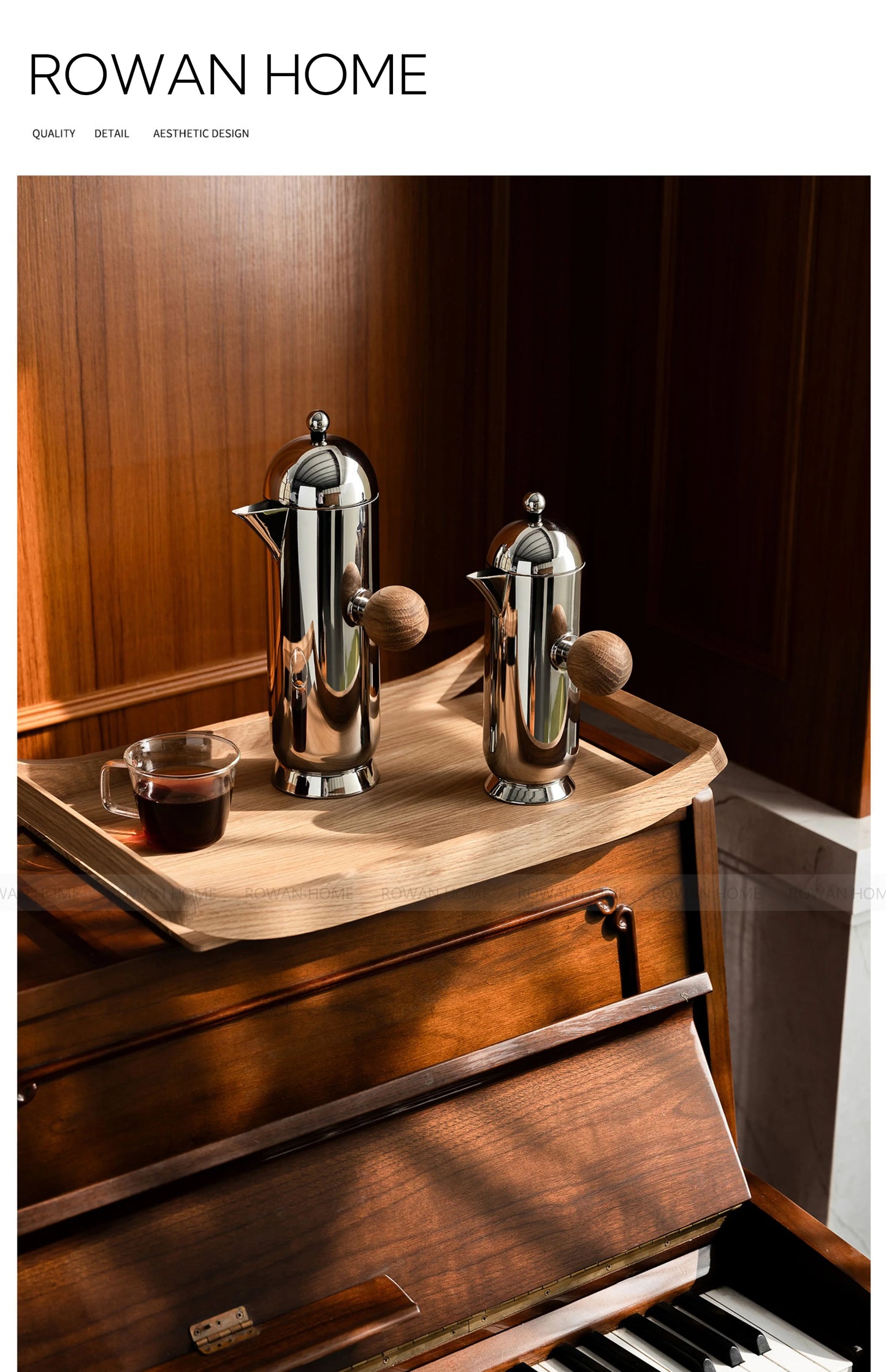 Stainless Steel French Press Coffee Maker