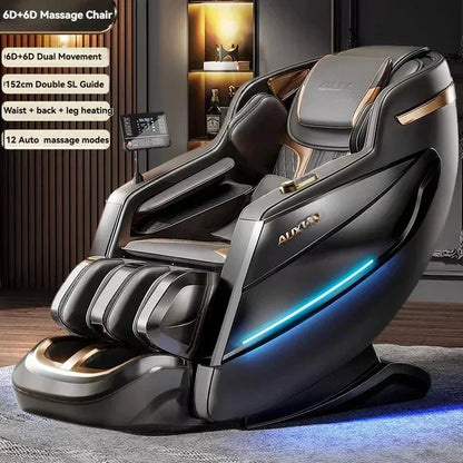 Dual-Core 6D+6D Massage Chair Full Body
