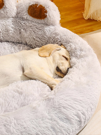 Fluffy Dog Bed Winter Warm Large