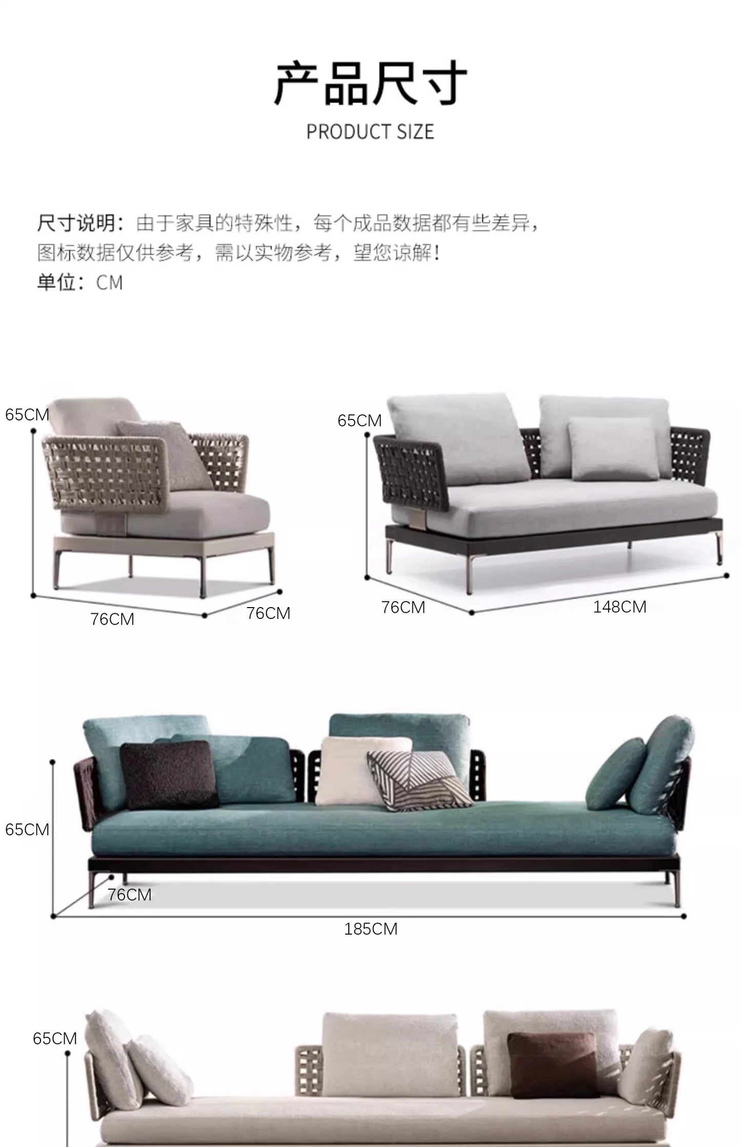 Luxury Metal Garden Furniture Sets