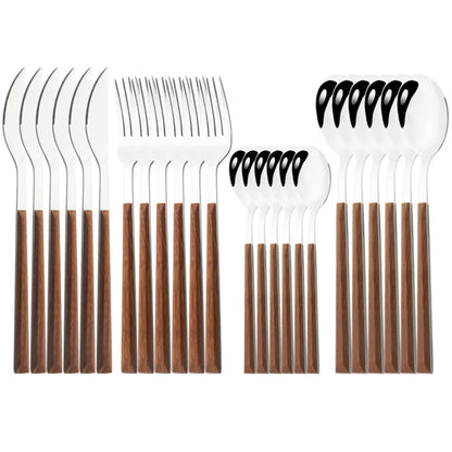 16/24/30Pcs Stainless Steel Imitation