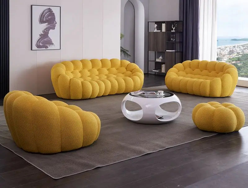 Shaped Cotton Bubble Sofa Living Room