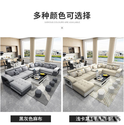 MINGDIBAO Fabric Sofa Set Furniture Living Room