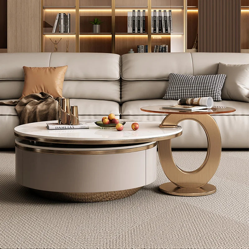 Modern Luxury Foldable Coffee Table Set