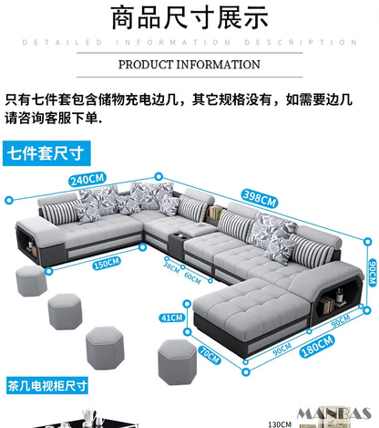 MINGDIBAO Fabric Sofa Set Furniture Living Room