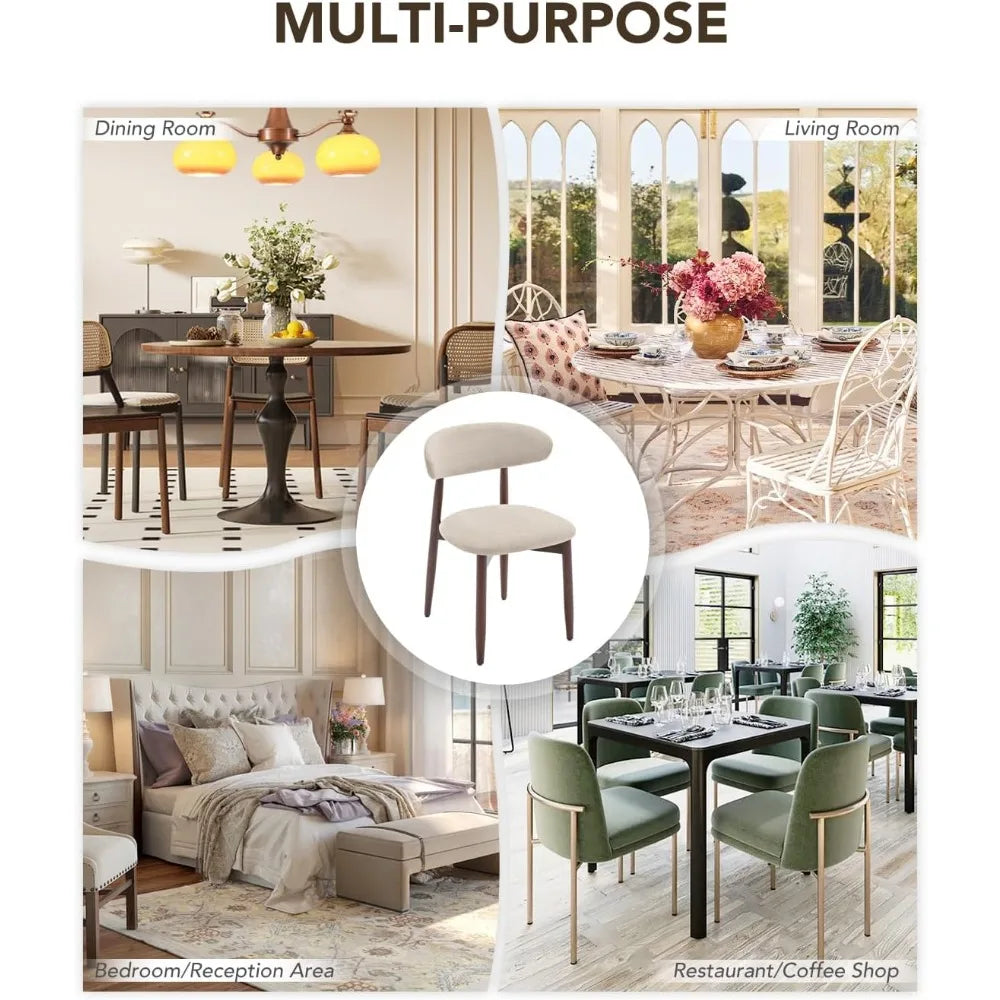 Dining Room Chairs Set of 4, Upholstered