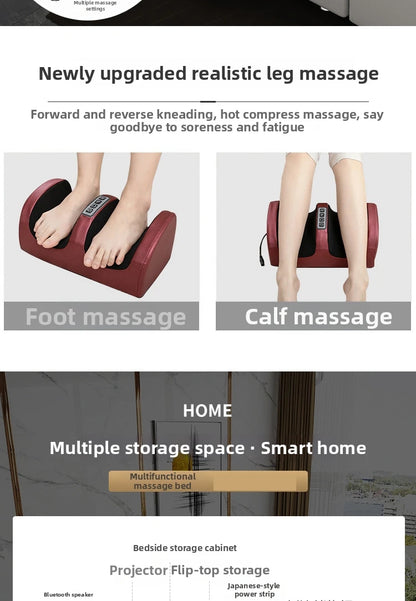 Modern minimalist massage leather bed