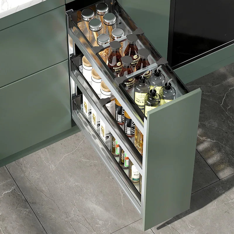 Kitchen Cabinet Drawer Seasoning Storage