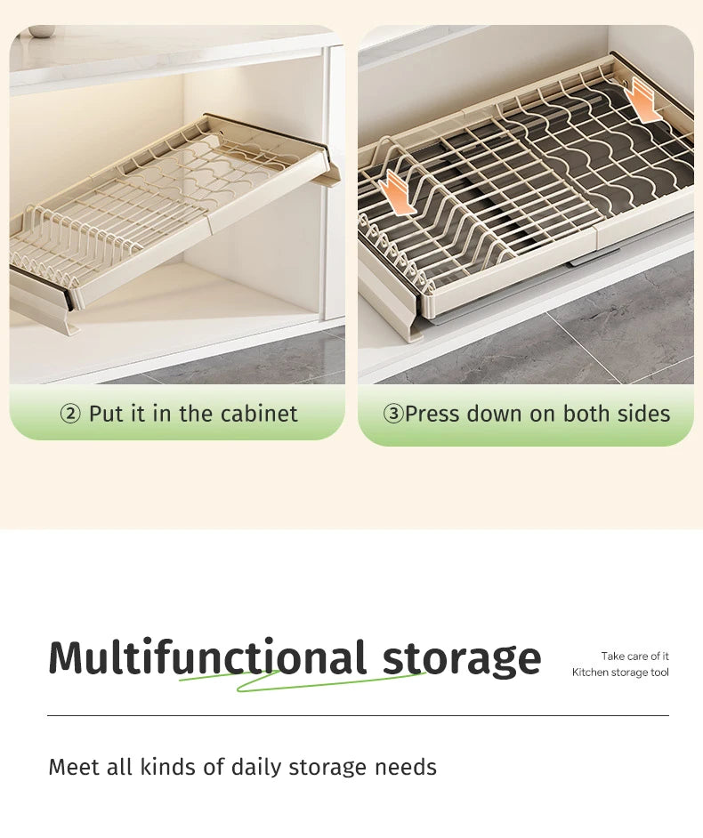 Pull Out Cabinet Organizer Extendable