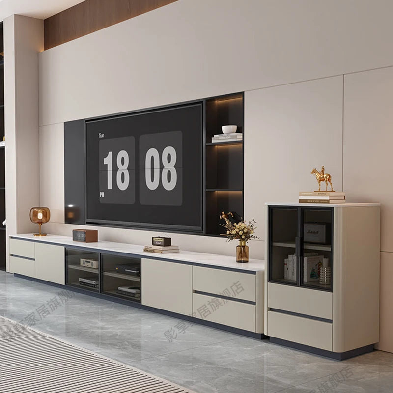Storage Organizer Tv Stands Universal Floor Shelf