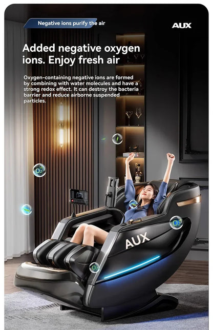Dual-Core 6D+6D Massage Chair Full Body