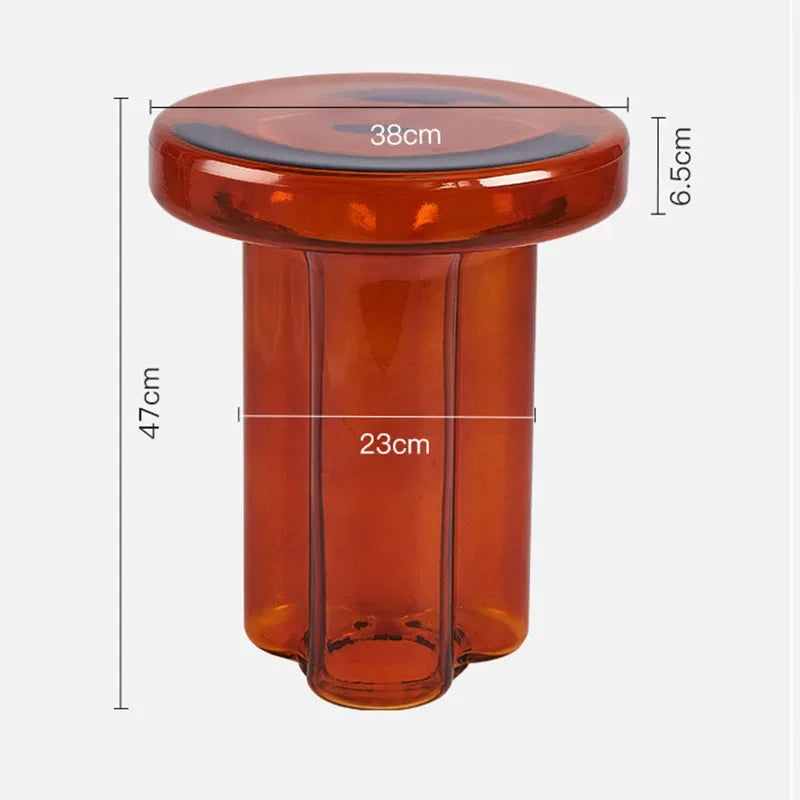 Nordic Round Coffee Tables,Glass