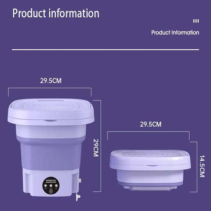8L Foldable Washing Machine Portable