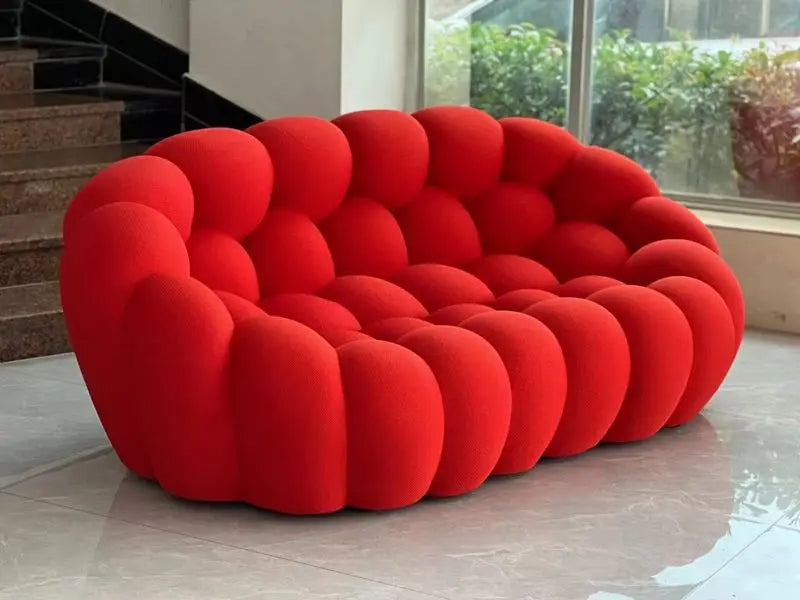 Shaped Cotton Bubble Sofa Living Room