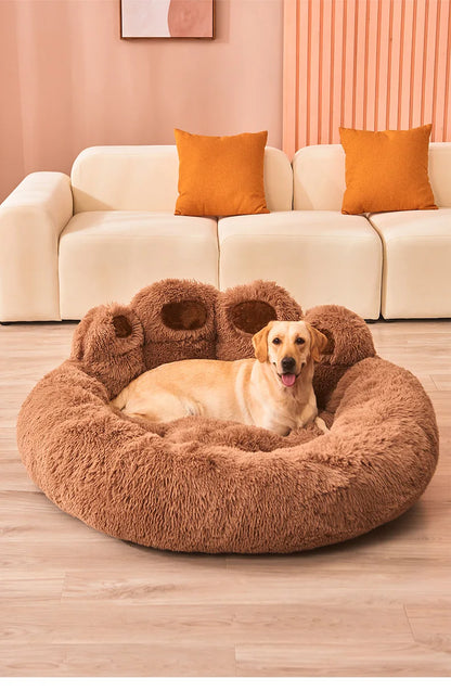 Fluffy Dog Bed Winter Warm Large