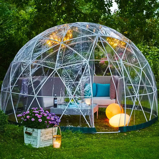 Custom 3.6m Luxury Waterproof Glamping Dome