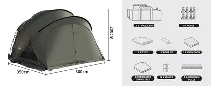 Tenplay 4-6 Person Large Dome 11kg Tent