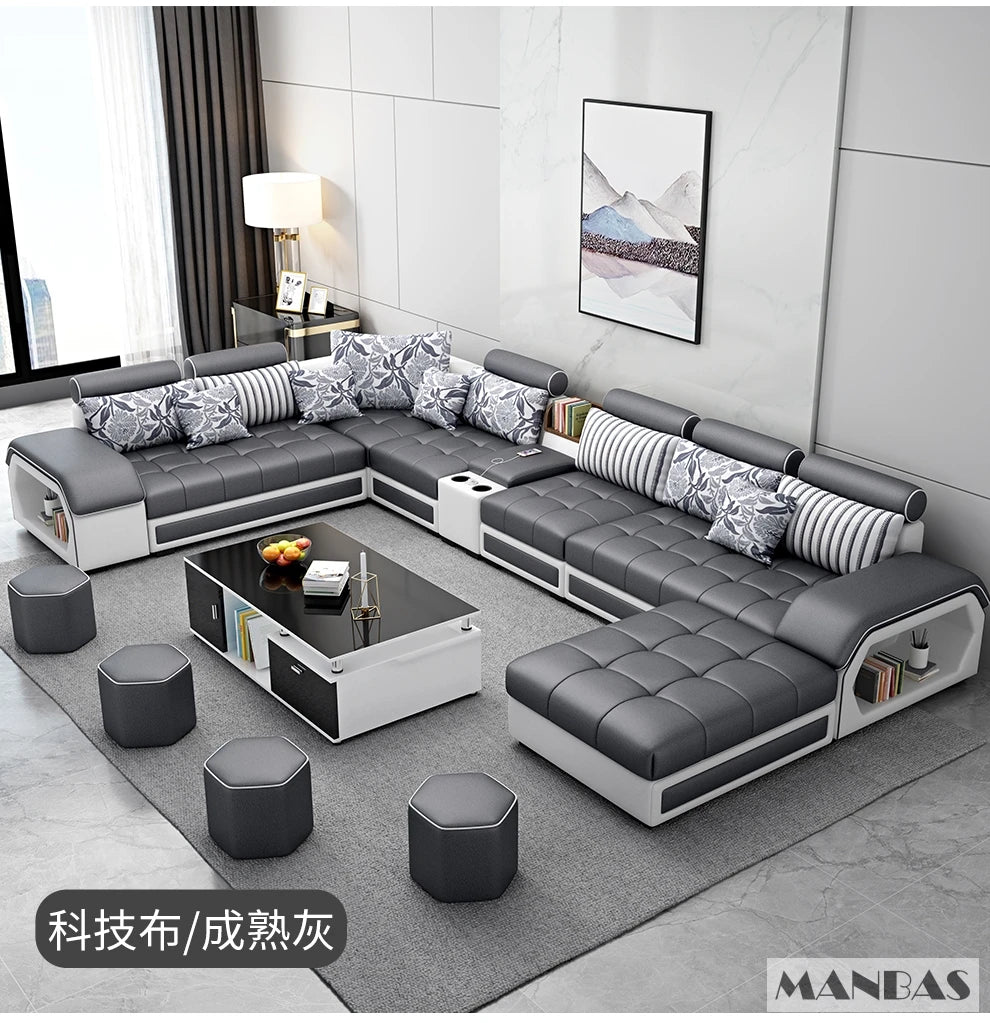 MINGDIBAO Fabric Sofa Set Furniture Living Room