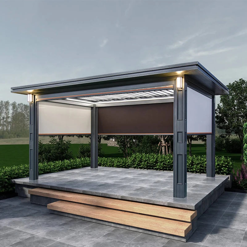Outdoor Aluminum Pergola Gazebo