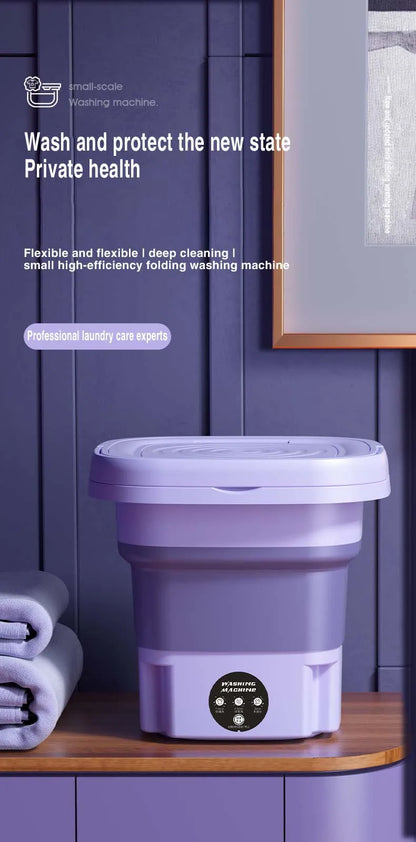8L Foldable Washing Machine Portable