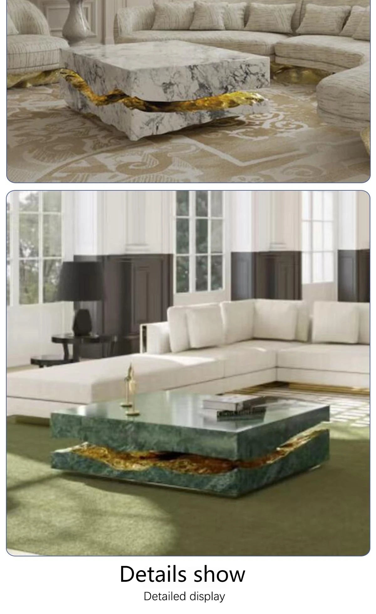 Waterproof Coffee Table Sturdy