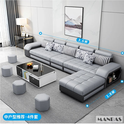 MINGDIBAO Fabric Sofa Set Furniture Living Room