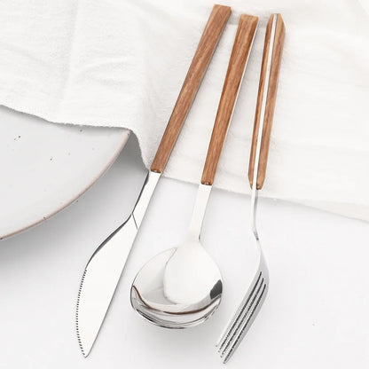 16/24/30Pcs Stainless Steel Imitation