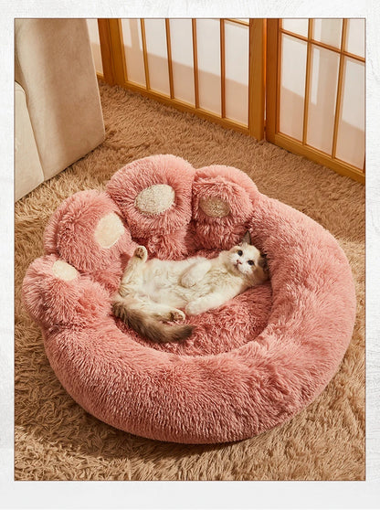 Fluffy Dog Bed Winter Warm Large