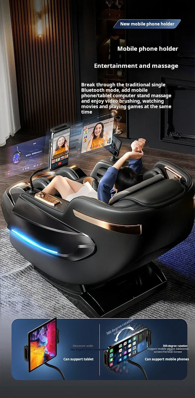 Massage Chair Multifunctional 6D