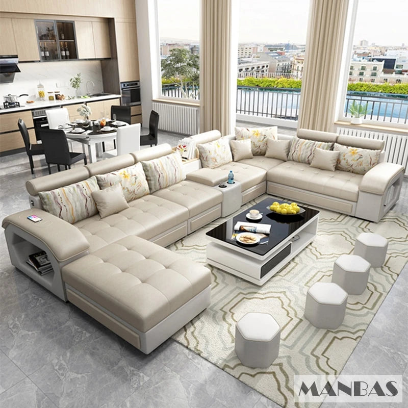 MINGDIBAO Fabric Sofa Set Furniture Living Room